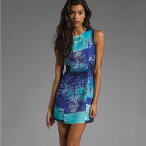 Finders Keepers. Let Love Rule Dress. Lake Tahoe Print.